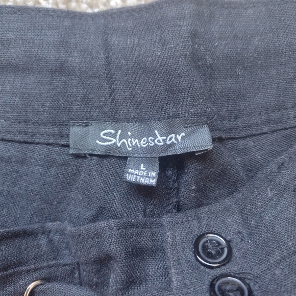 Linen-blend Pants - Picture 4 of 7